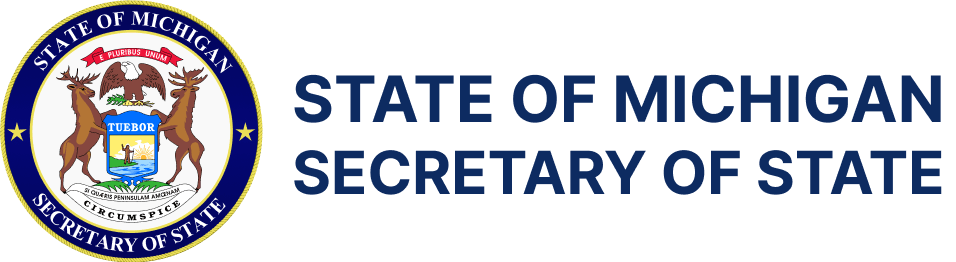 state-of-michigan-min STATE OF MICHIGAN
SECRETARY OF STATE